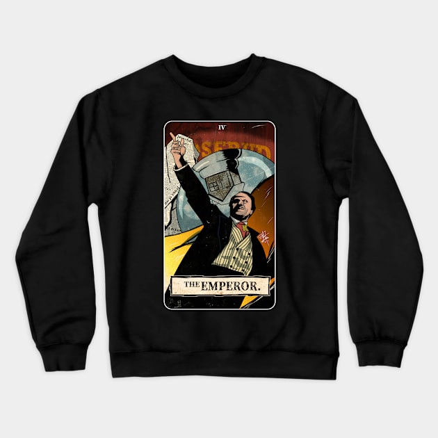 TAROT IV - THE EMPEROR Crewneck Sweatshirt by AyAyRonM